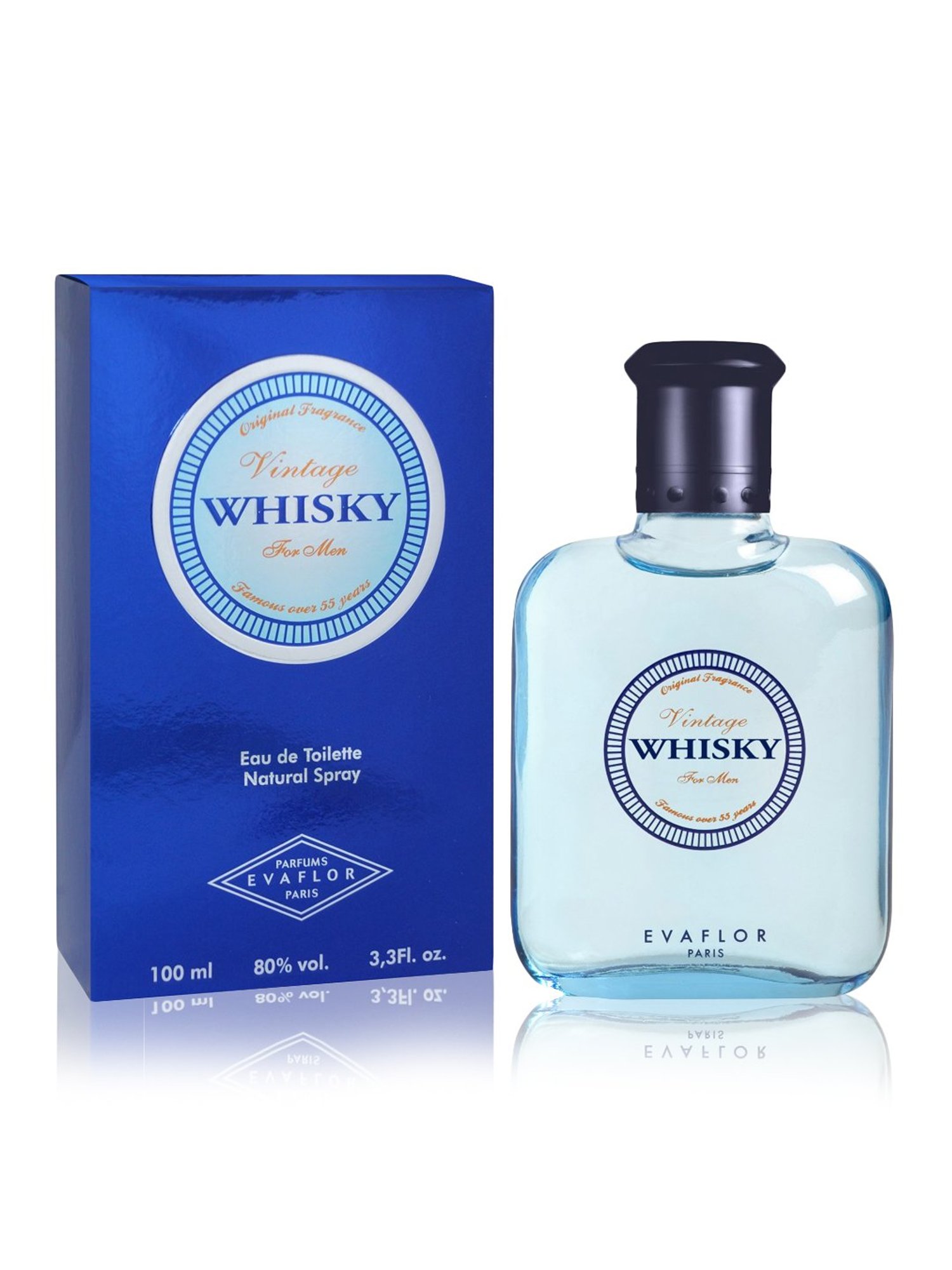 Evaflor Whisky Vintage Eau de Toilette for Men - 100 ml