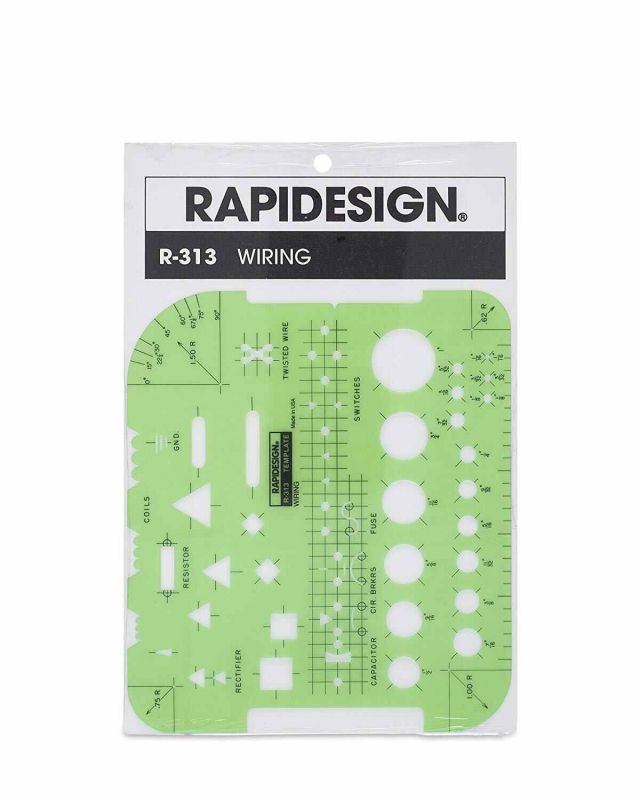 Rapidesign Wiring Template, 1 Each (R313)