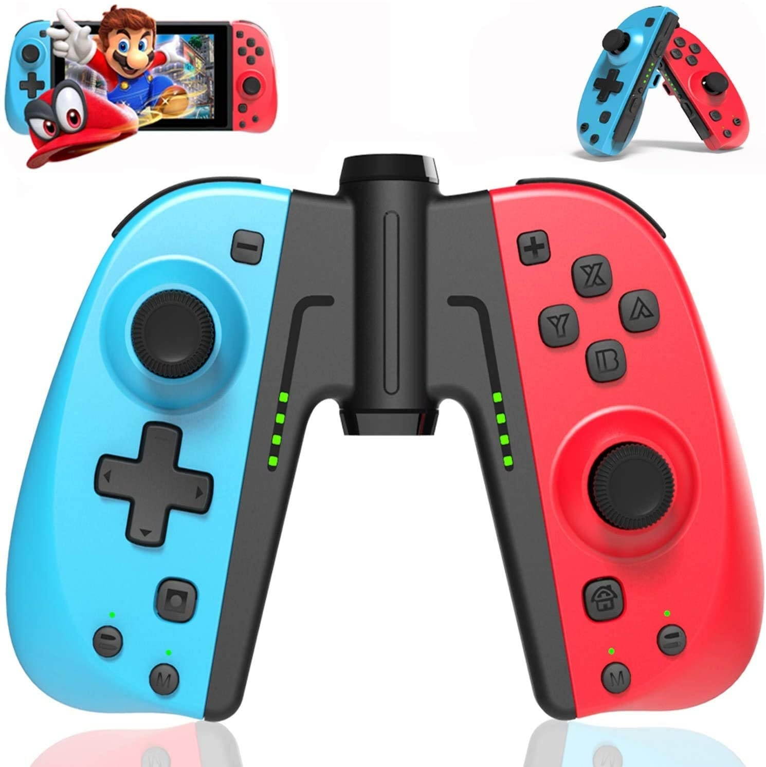 Wireless Controller for Nintendo Switch/Switch Lite, Bluetooth Switch Controller Joypad Joystick Compatible with Nintendo Switch Console as a Joy-Con Controller Replacement