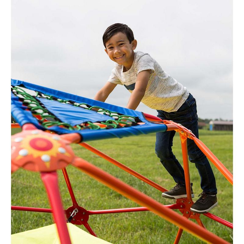 Funphix Climbing Gym Jungle Construction Buildable Indoor Outdoor Kids STEM Learning Toy Set Play Structure for Ages 2 through 12 Years, Multicolor