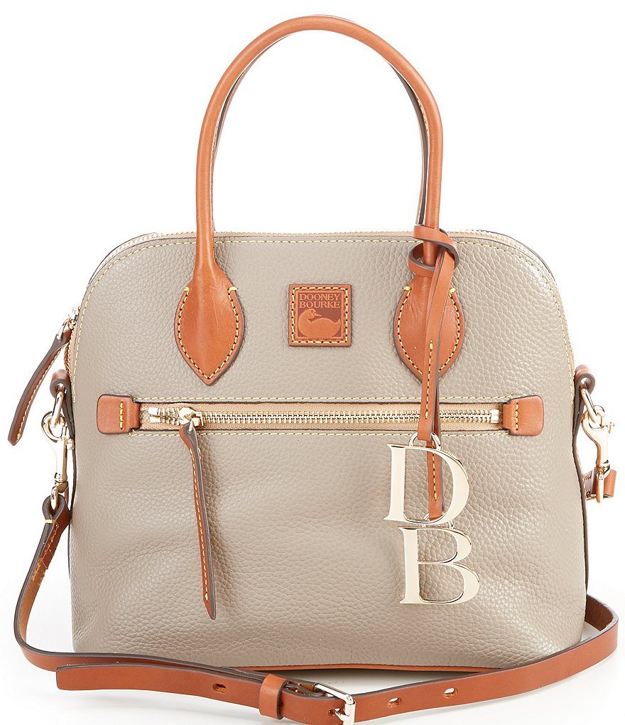 Dooney & Bourke Pebble Collection Domed Satchel Bag