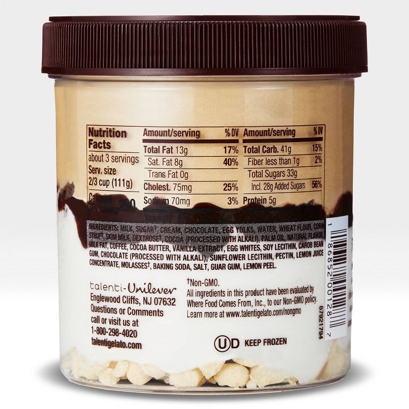 Talenti Gelato Layers Coffee Cookie Crumble - 10.59oz