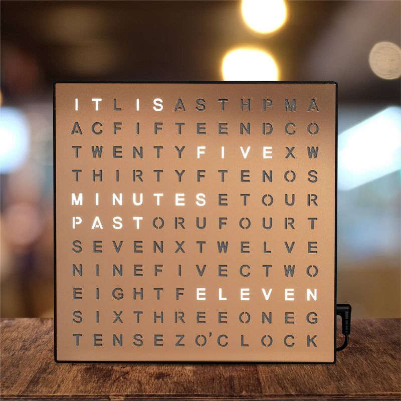 Small Weathered Table Clock White - Stonebriar Collection