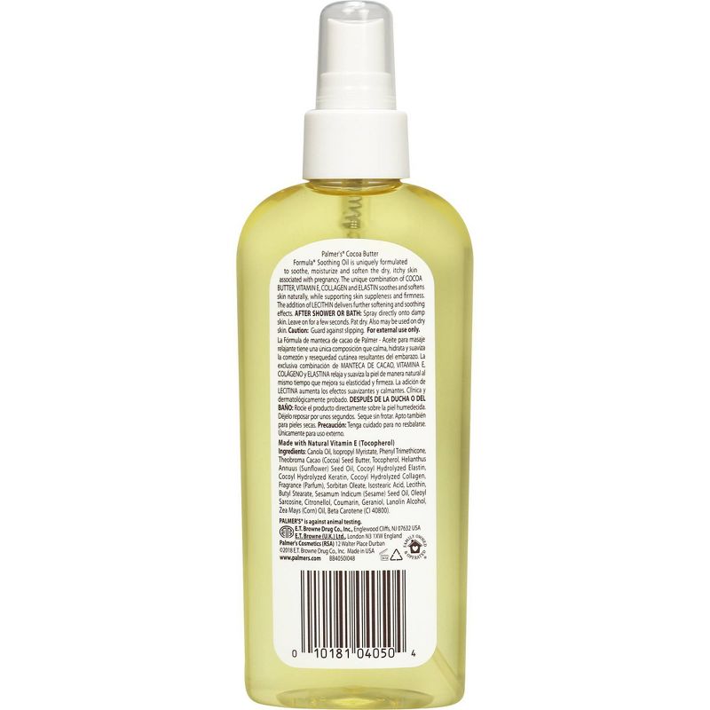 Palmers Cocoa Butter Formula Soothing Oil - 5.1oz