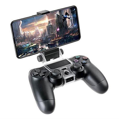 Smart Clip PS4 Slim Pro Wireless Controller Phone Clip Holder Clamp Mount Stand for Android Phones  Galaxy S8 Plus S7 S6 Edge Plus Note 8