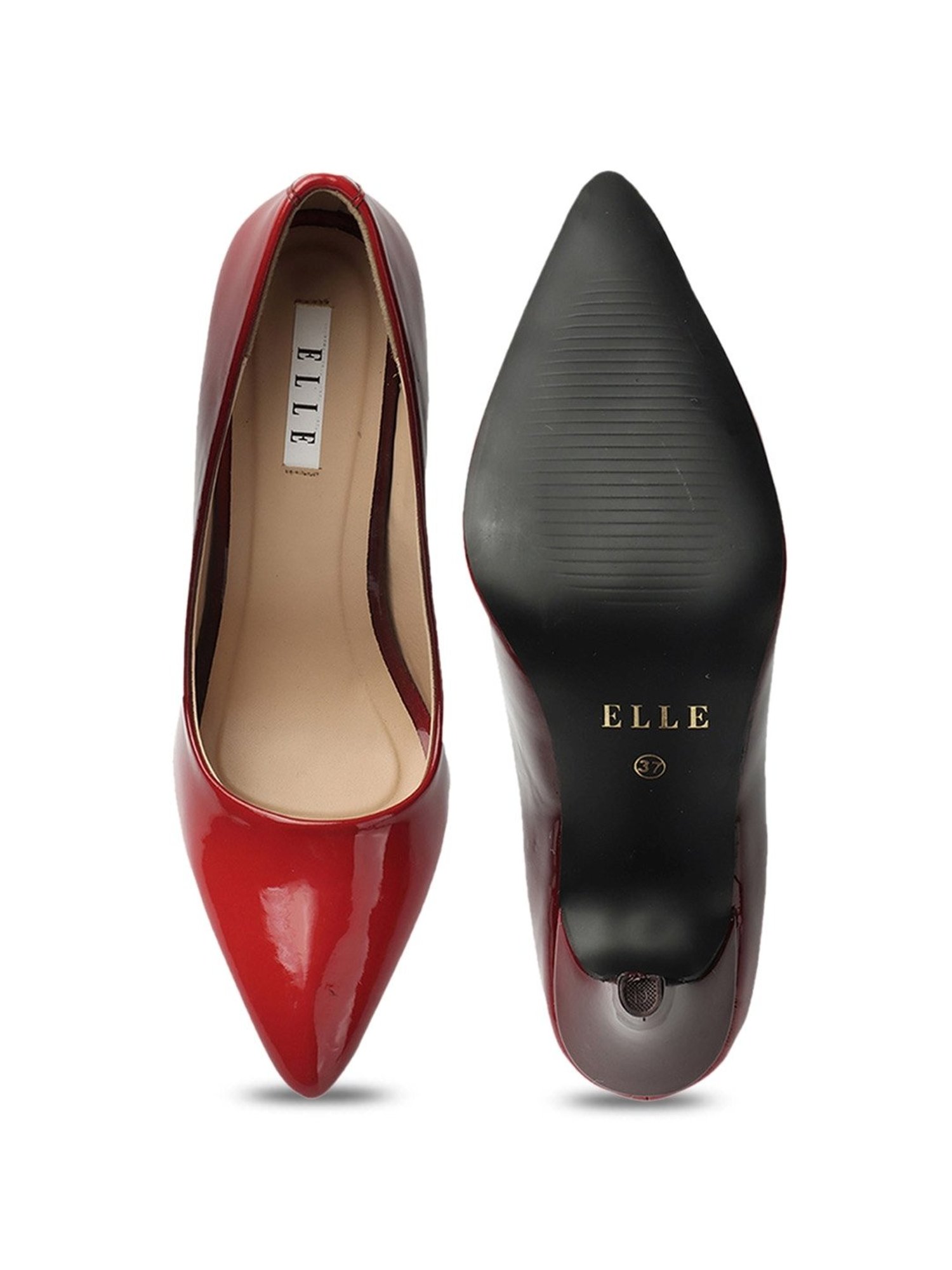 Flat N Heels Women's Pink Stiletto Pumps