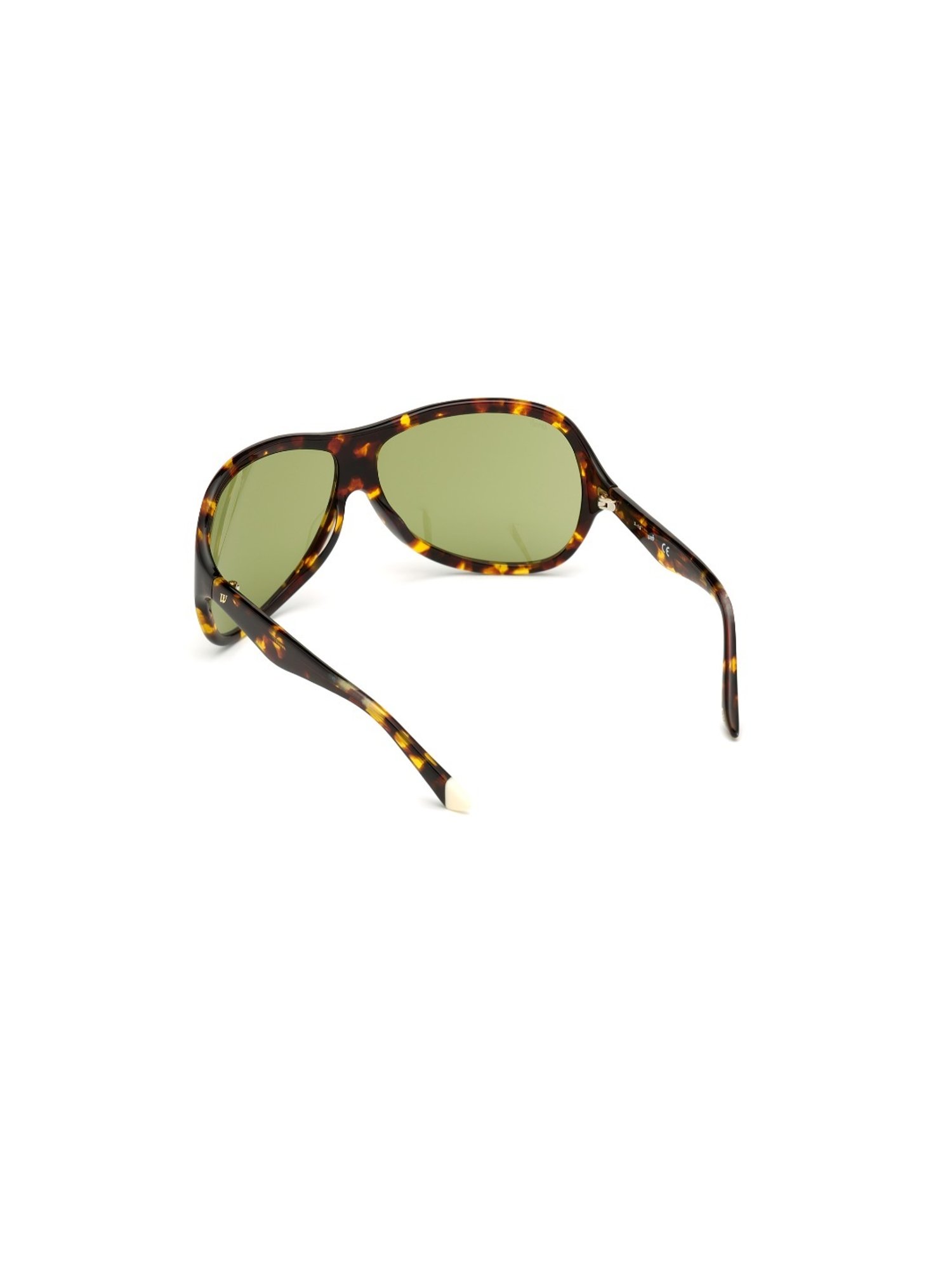 WEB EYEWEAR Green Oversize Irregular Sunglasses for Women