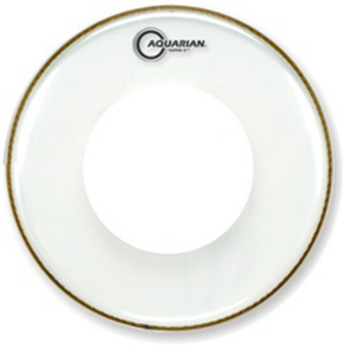 Aquarian Super-2 Clear Head with Power Dot (12")