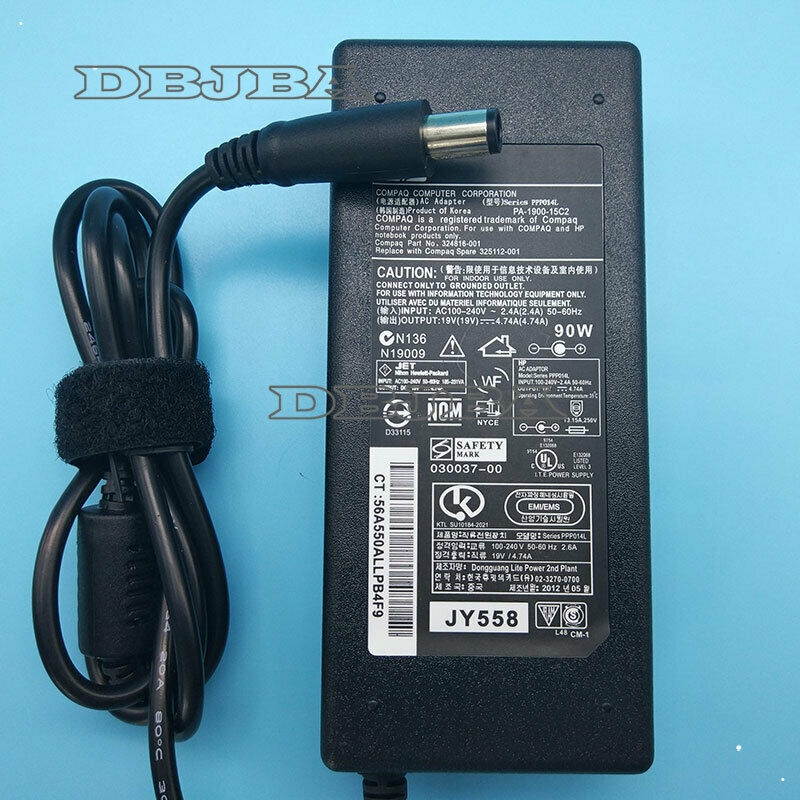 19V 4.74A 90W charger For HP 63955-001 609940-001 463955-001 AC Adapter
