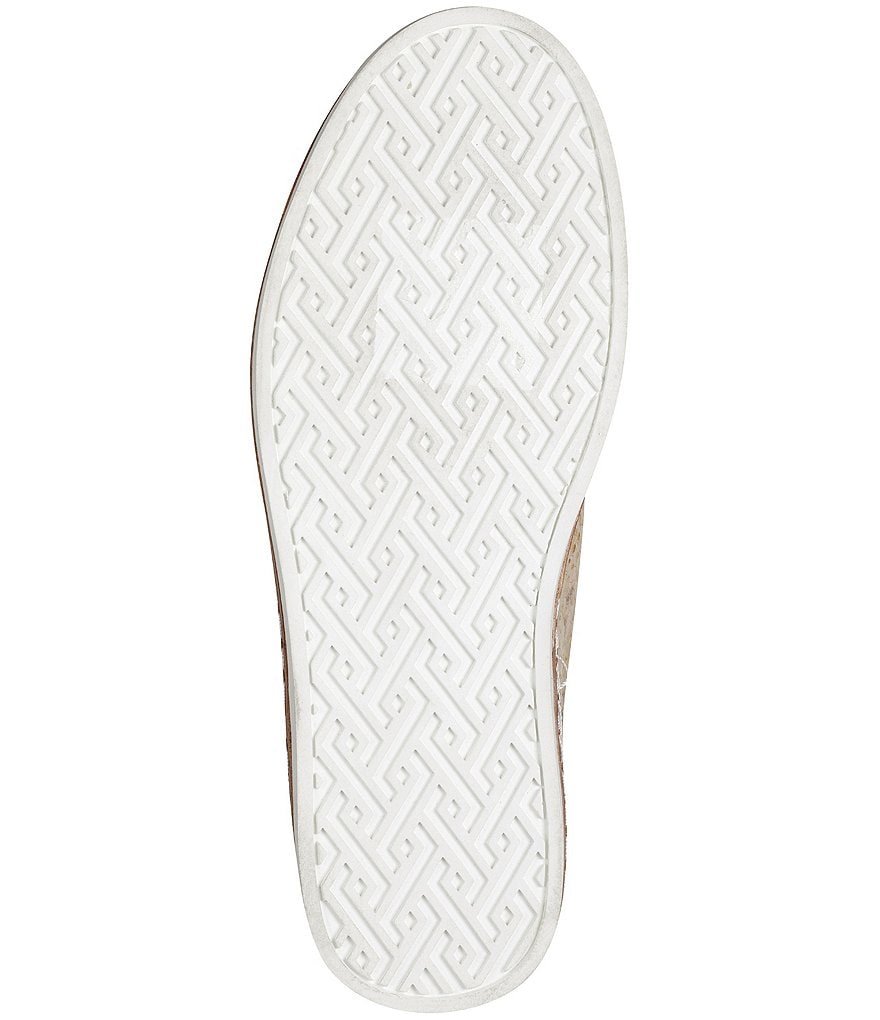 CC Corso Como Naimie Metallic Snake Print Leather Sneakers