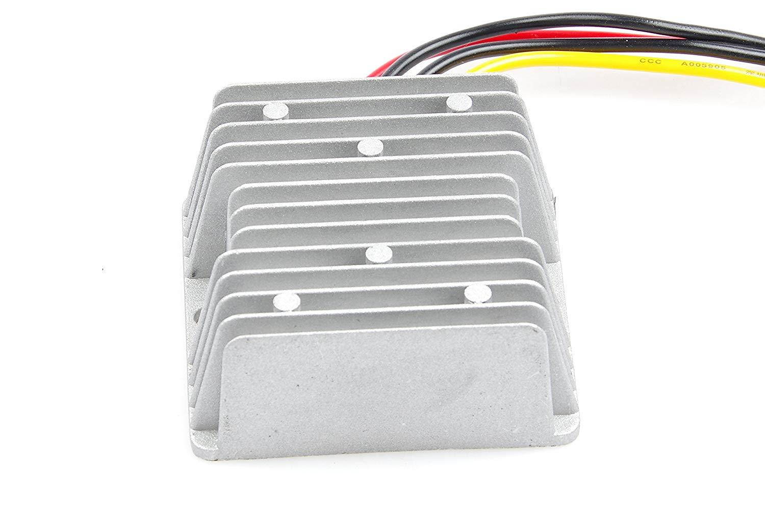 KNACRO DC 12V 10-17V Step-Up to DC 19V Weatherproof Power Supply Module Converter Regulator Transformer BOOSTER (DC 19V 5A 95W)