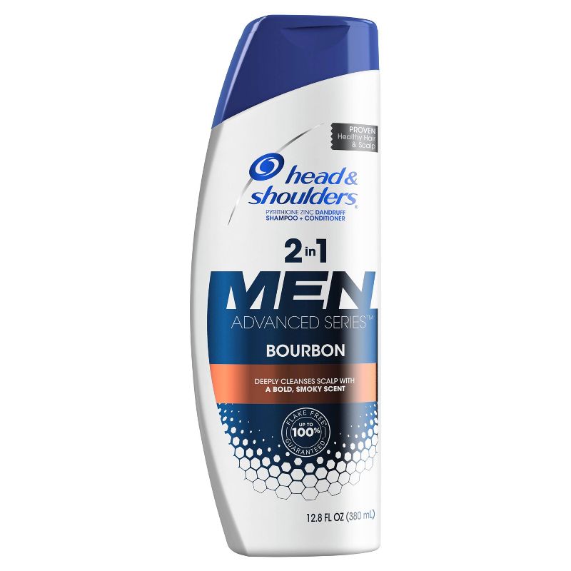 Head and Shoulders Advanced Series Bourbon 2-in-1 Anti-Dandruff Shampoo and Conditioner for Men - 12.8 fl oz