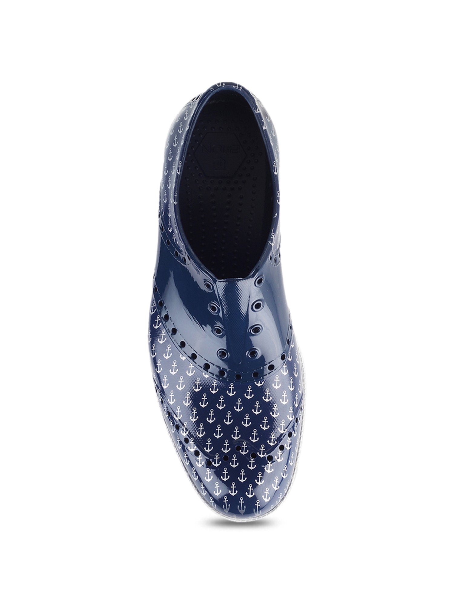 Biion Men's Blue Oxford Shoes
