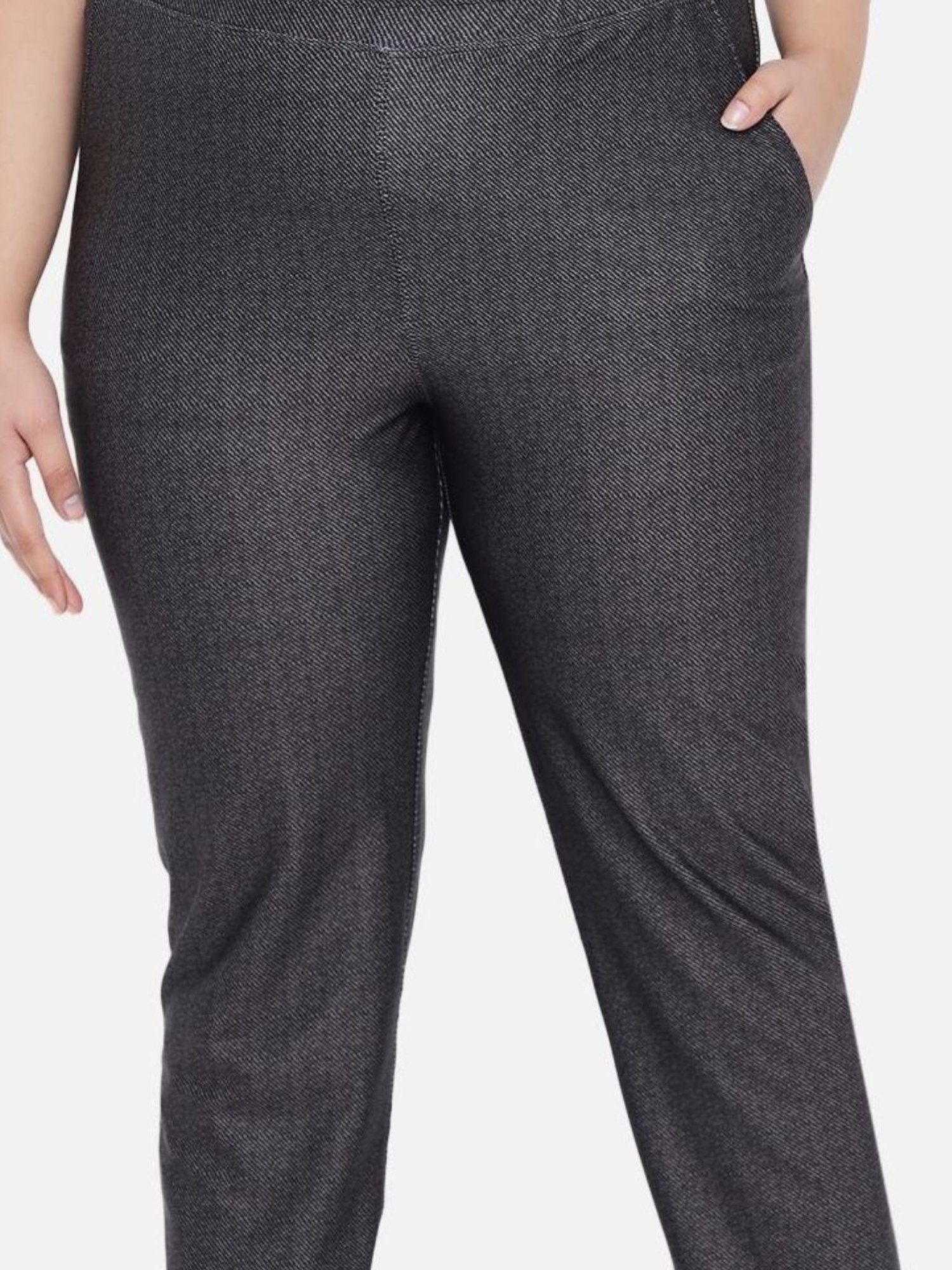 Amydus Charcoal Grey Regular Fit Trackpants