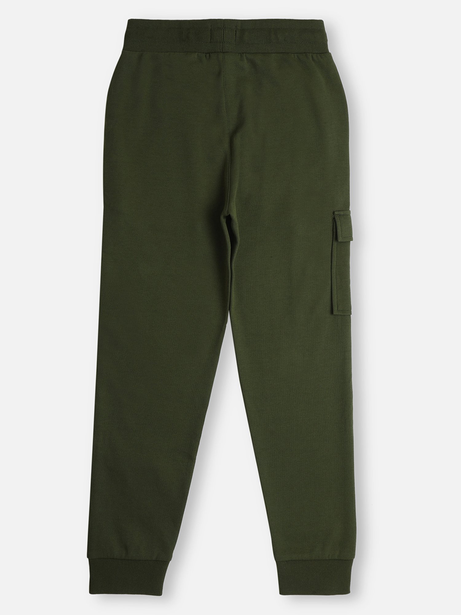 Pepe Jeans Boys Olive Printed Joggers