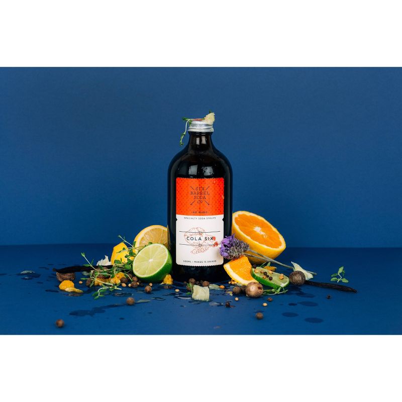Six Barrel Soda Co. Cola Six Soda Syrup - 16.9fl oz