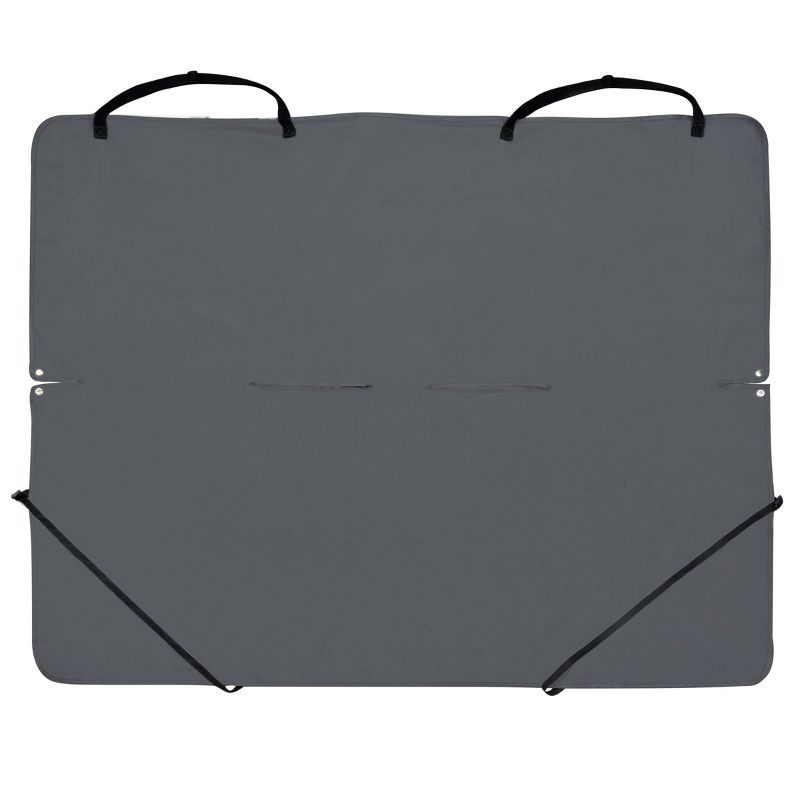 dbest products Pet Smart Cart Carrier Crate Kennel Cage Bag with Wheels and Padded Bed for Airline Airplane Travel with Cats and Dogs, Large (Black)