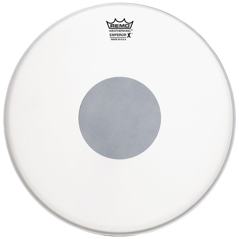 Remo Clear Pinstripe Standard Pro Pack with Free 14 in. Coated Emperor X Reverse Black Dot Snare Drum Head