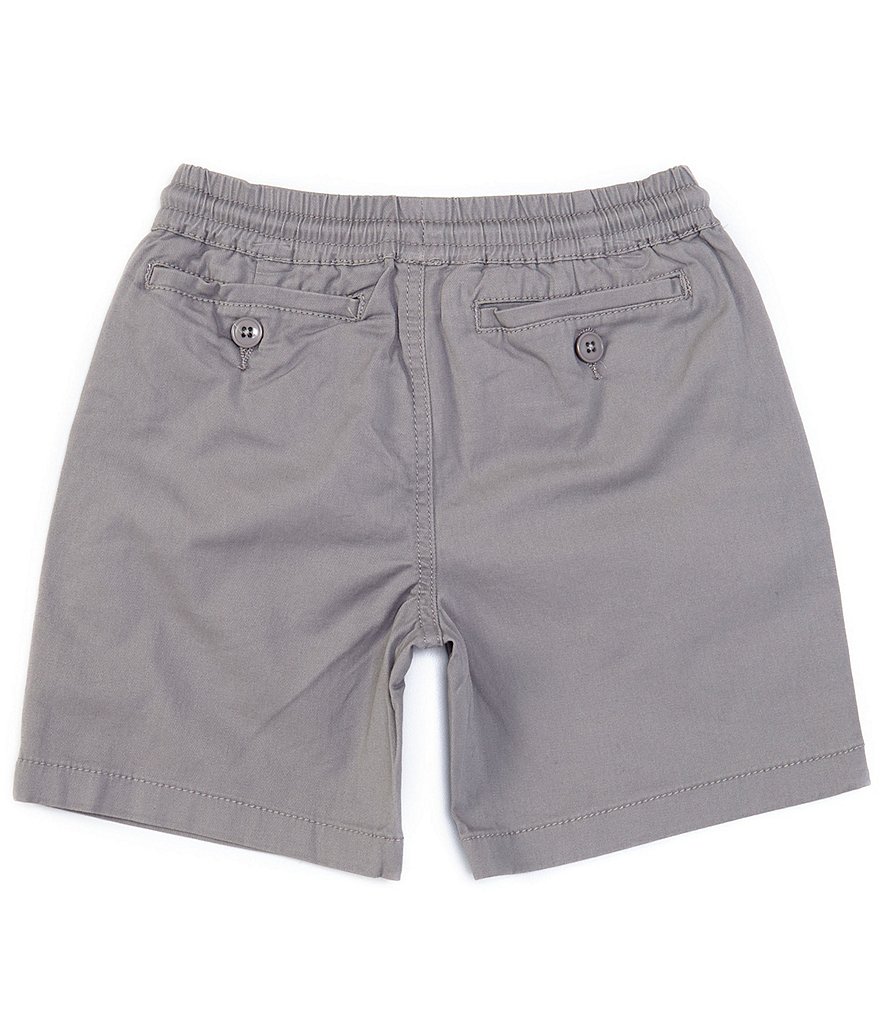 Class Club Little Boys 2T-7 Pull On Twill Shorts
