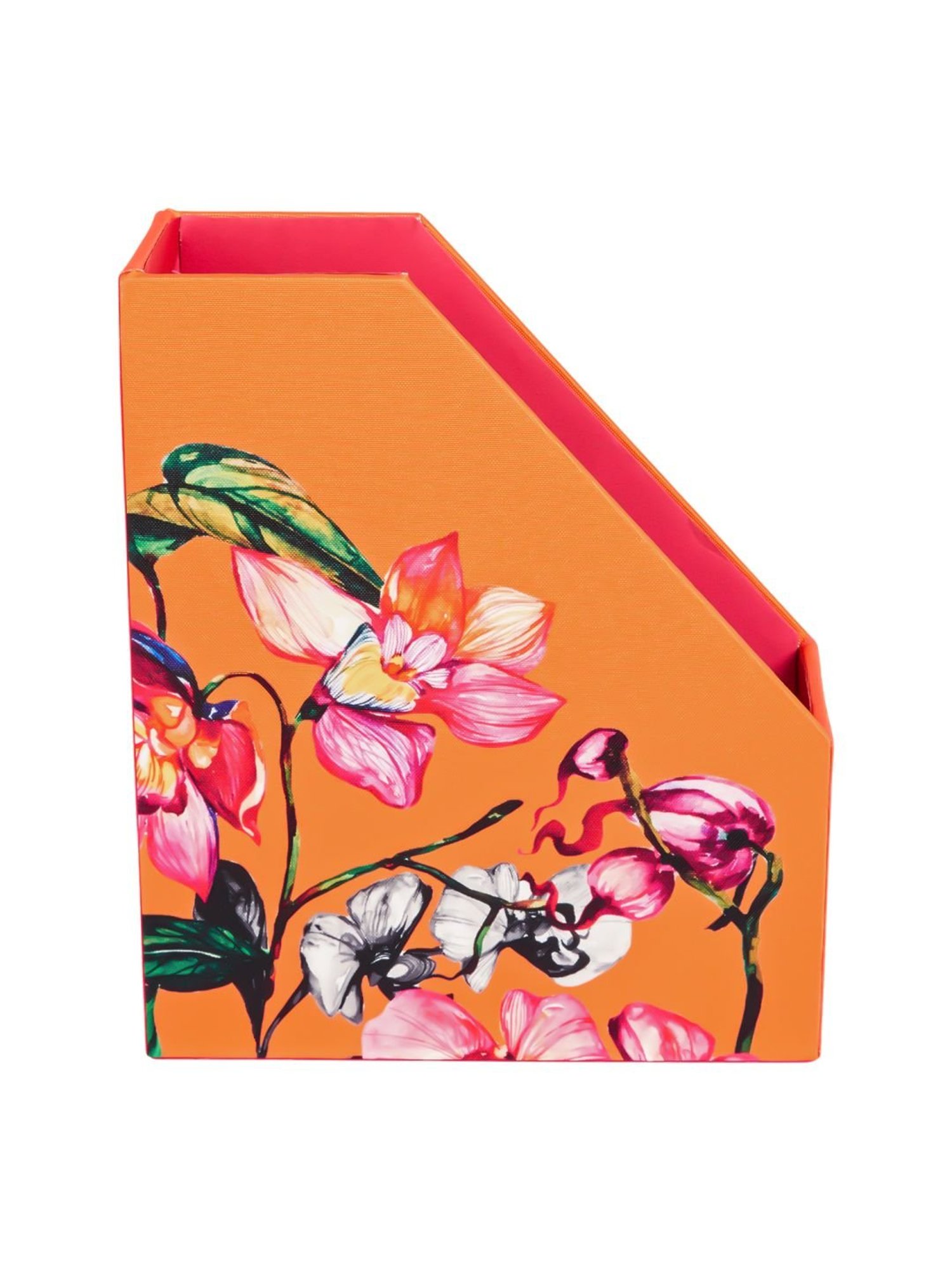 SEJ by Nisha Gupta Orange Magazine Rack - Set of 1