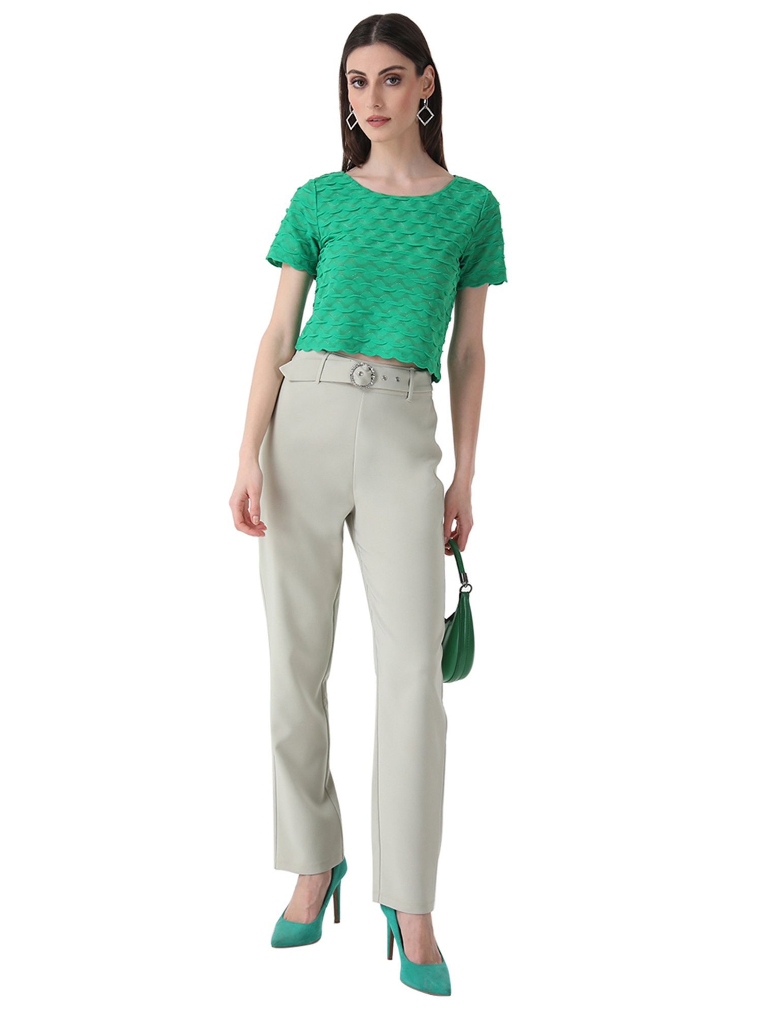 Kazo Scallop Boxy Fit Top