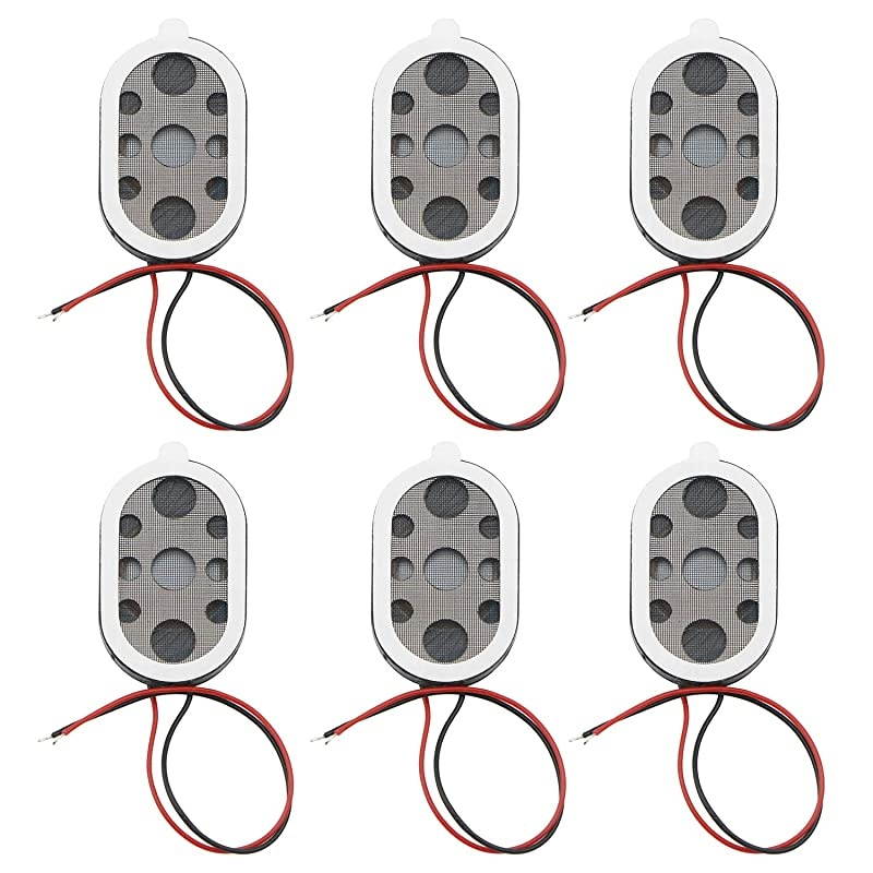 of 4 1W 8 Ohm Mini DIY Speaker Replacement Loudspeaker for arduino Speaker Stereo 15mmx24mm