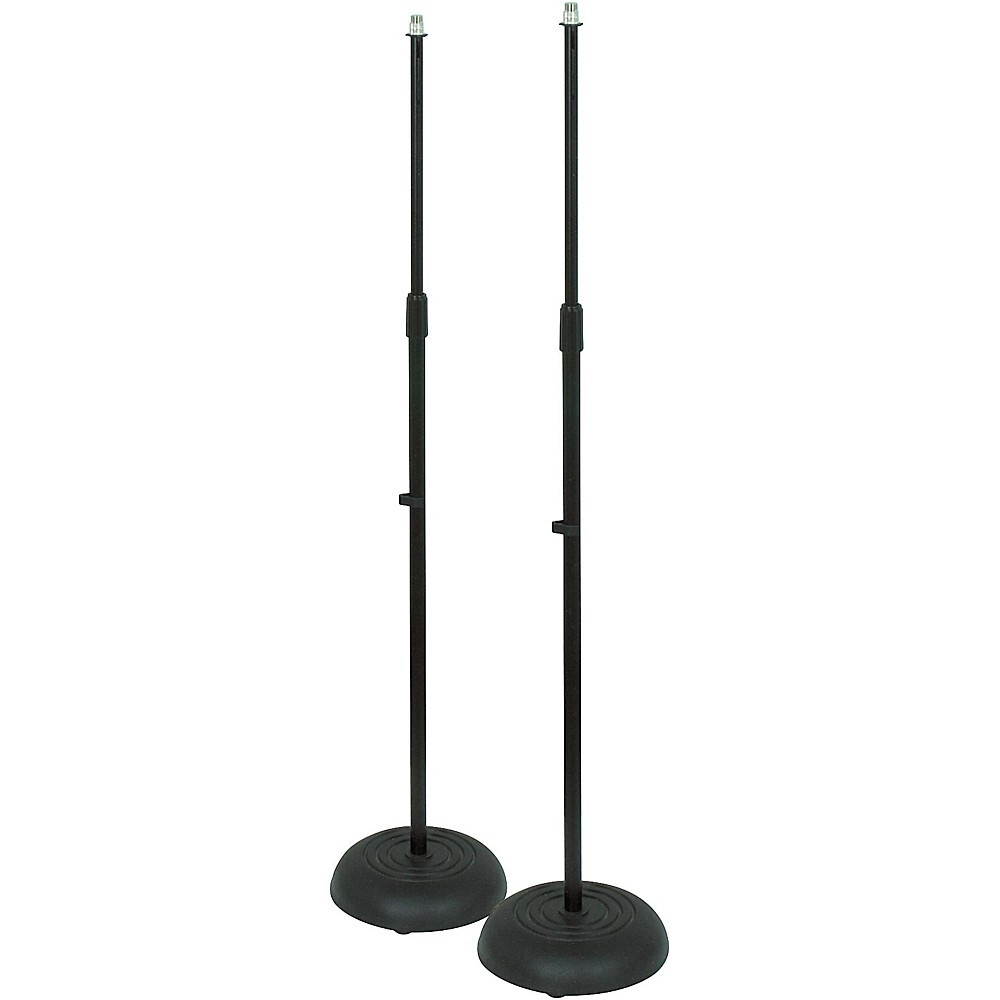 Musician's Gear Die-Cast Mic Stand 2-Pack Black