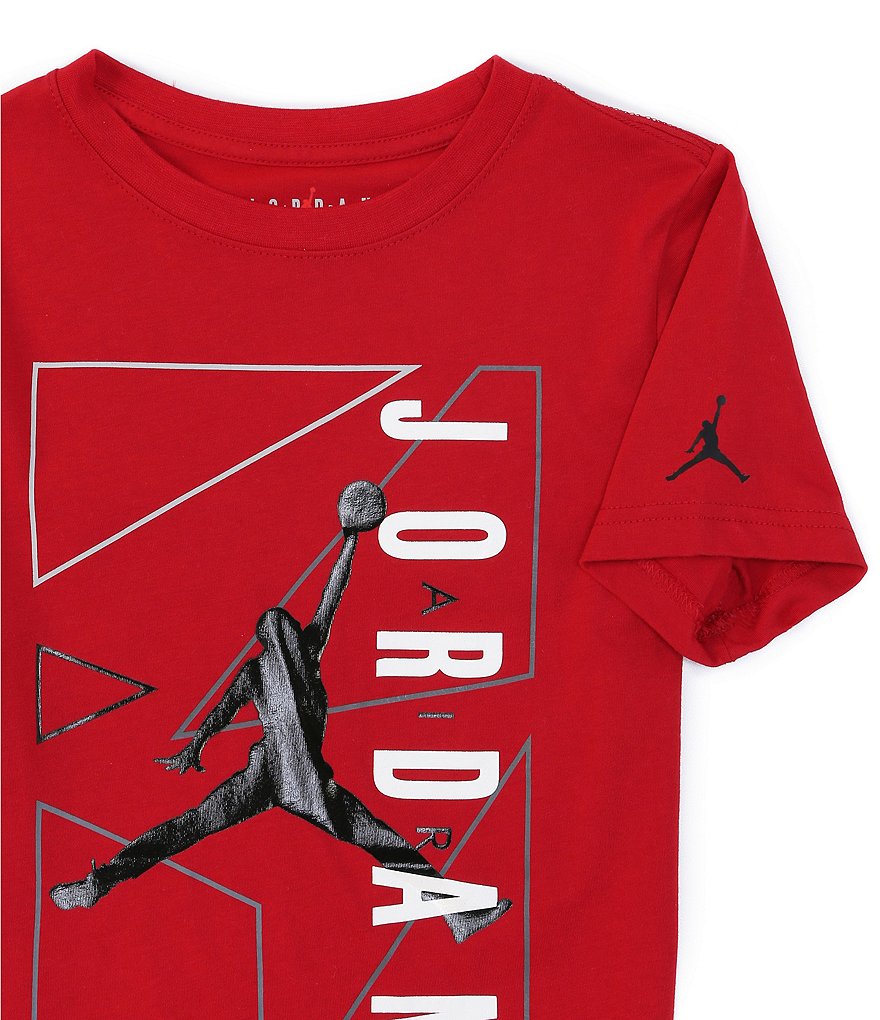 Jordan Big Boys 8-20 Short-Sleeve JDB Air Graphic Tee