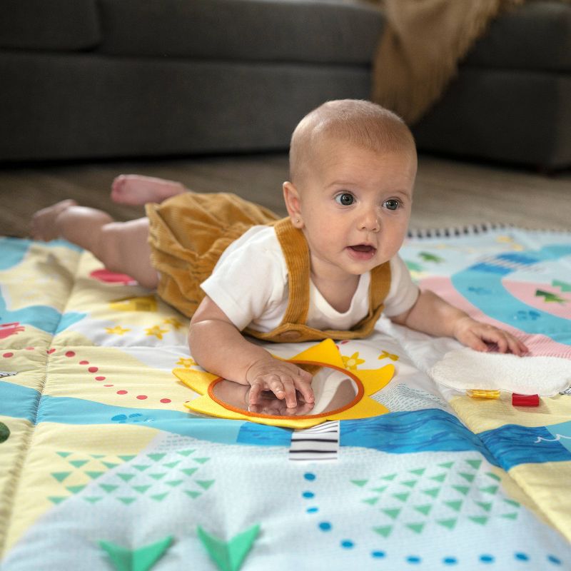 Baby Einstein Sea & City Sensory Playscape Plush Activity Mat