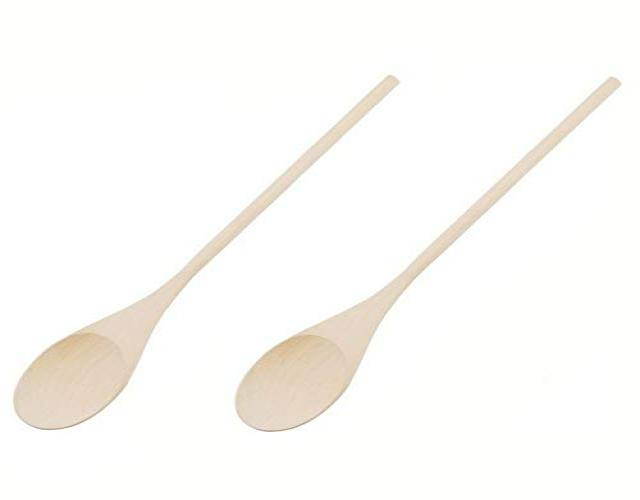 Update International WSP-18 18 in. Wooden Spoons Birchwood