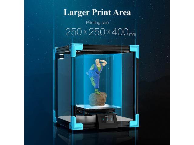 Creality Ender-6 3D Printer 250 x 250 x 400mm Stable Core X-Y Structure with Enclosure Faster Print Speed Branded Power Supply Ultra-Silent Mainrboard Carborundum Glass Bed 4.3inch Touch Screen