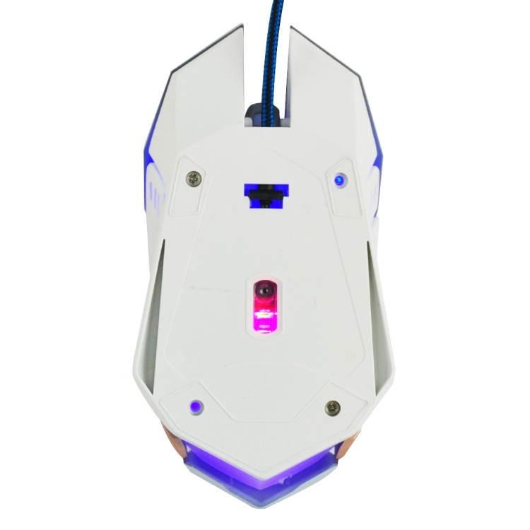 iMICE V6 LED Colorful Light USB 6 Buttons 3200 DPI Wired Optical Gaming Mouse for Computer PC Laptop