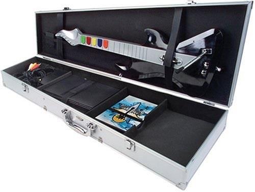 intec silver rock icon aluminum case for ps2 and nintendo wii