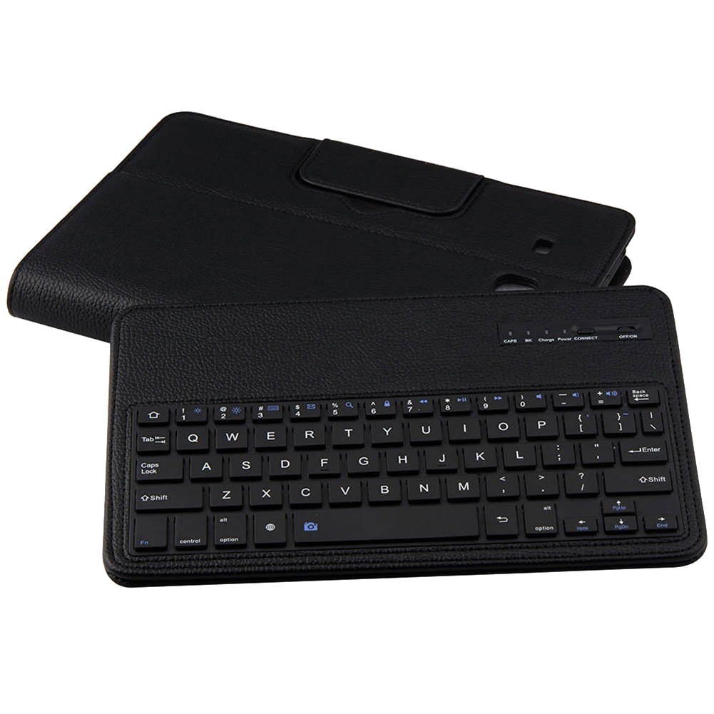 HaiBlue Bluetooth 3.0 Keyboard for Samsung Galaxy Tab E 9.6 Inch Tablet SM-T560/SM-T561 PU Leather Case Cover