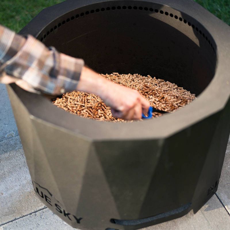 The Peak Patio Pellet/Wood Fire Pit - Blue Sky Outdoor Living