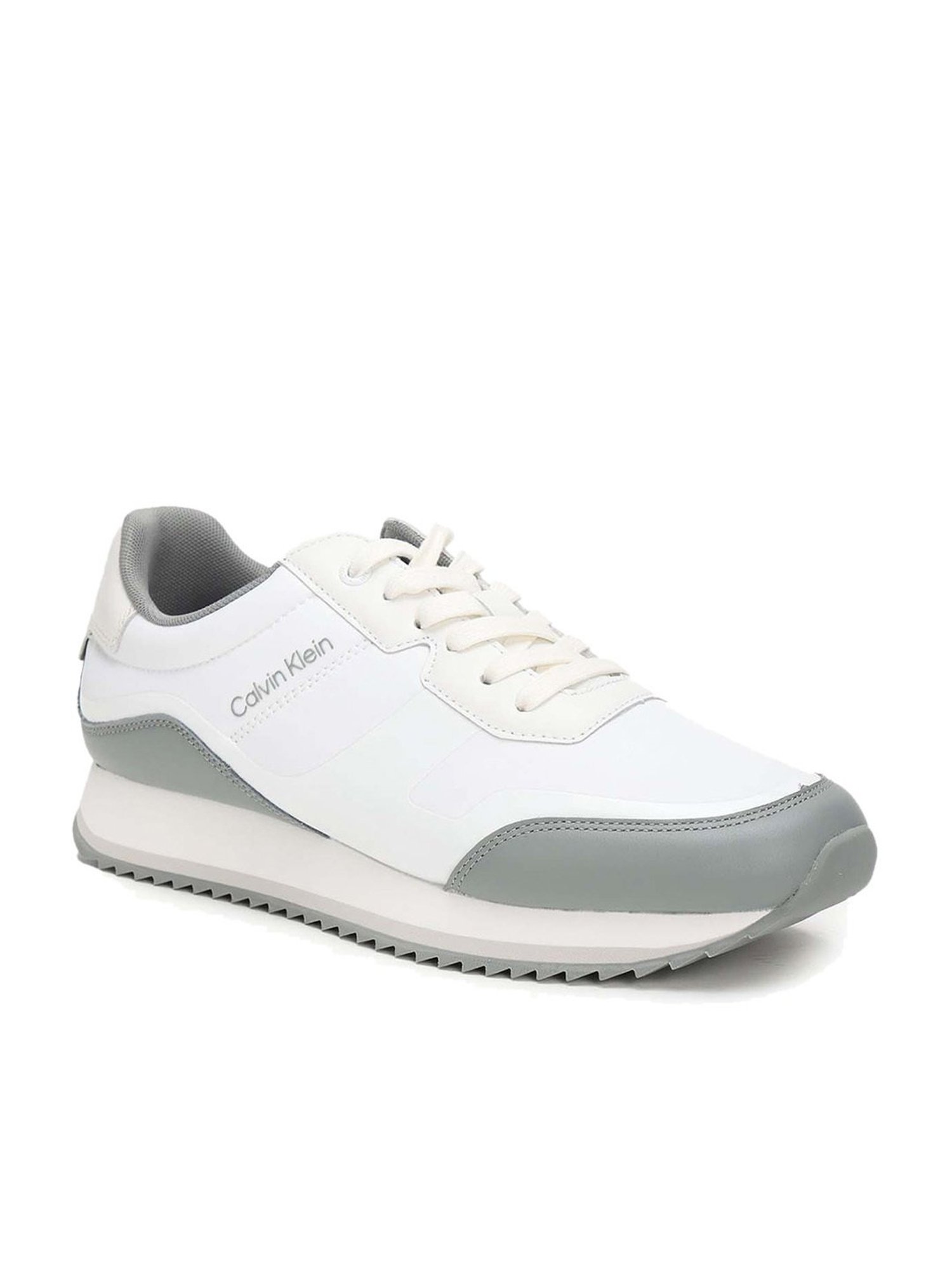 Calvin Klein Jeans Men's White Casual Sneakers