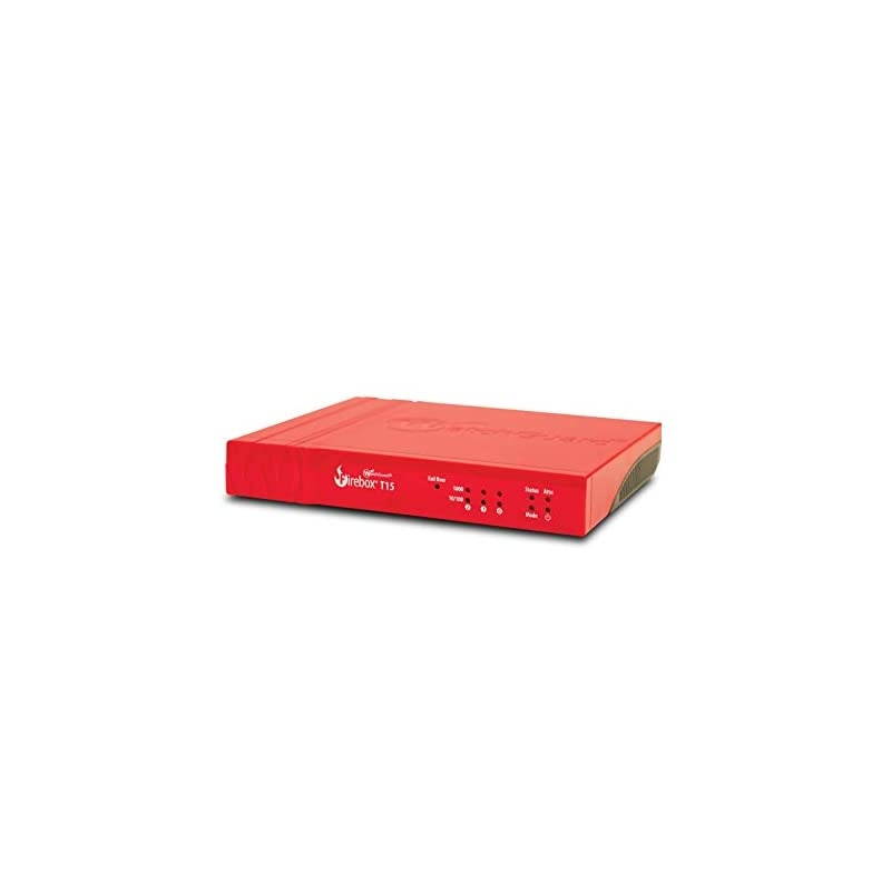 Firebox T15 Network Security Firewall with 1YR Basic Security Suite for Home and Small Businesses (WGT15031-WW)