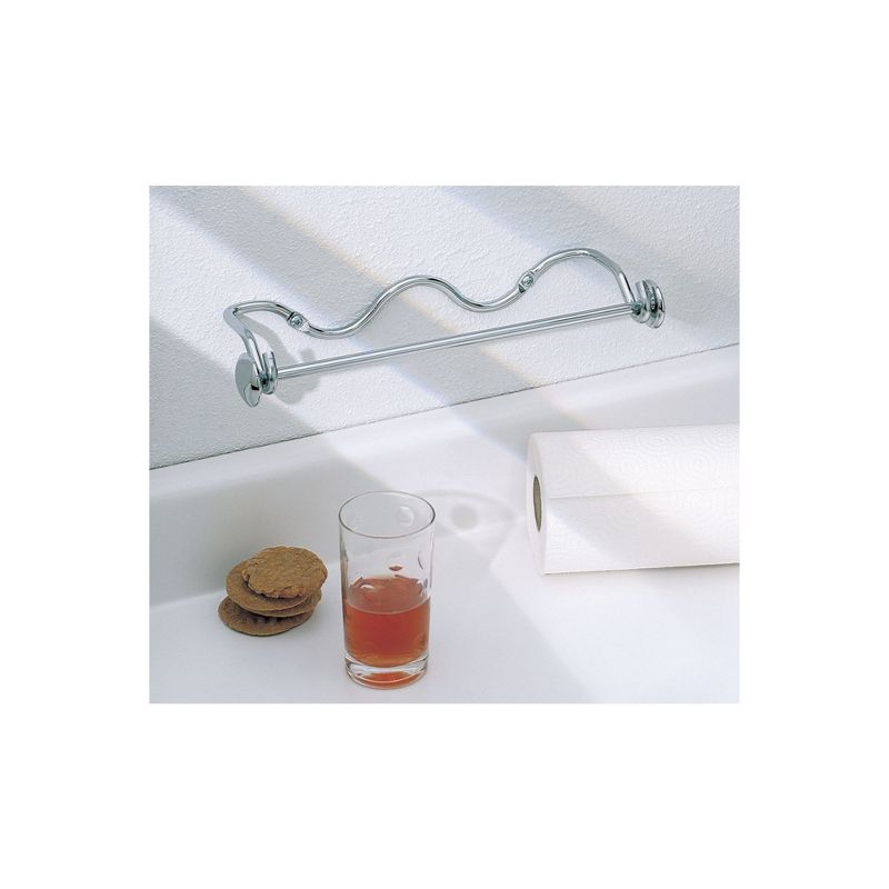 Home Basics  Easy Tear Bamboo Paper Towel Holder with Weighted Base, Natural