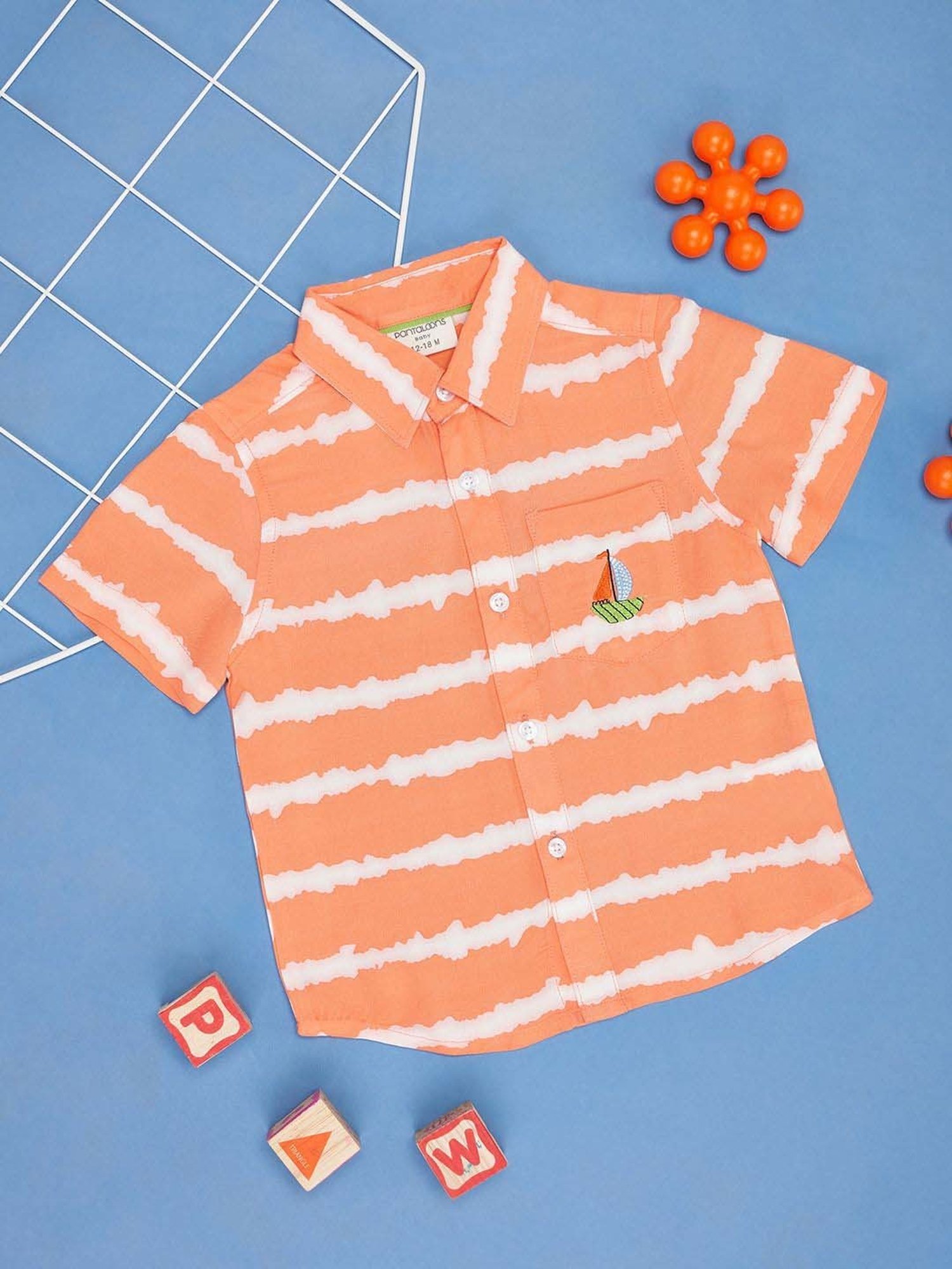 Pantaloons Baby Kids Desert Flower Printed Shirt