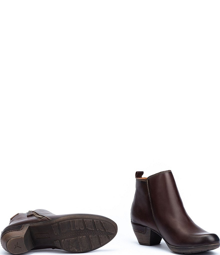 Pikolinos Rotterdam 902 Leather Side Zip Booties