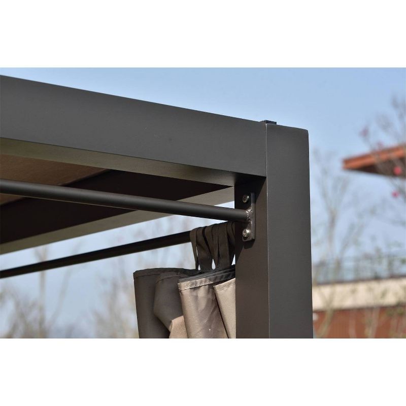 Morocco Steel Frame Day Bed with Canopy - Direct Wicker