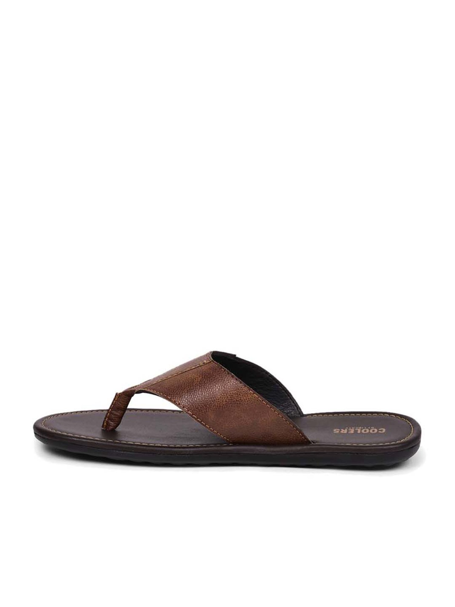 Coolers by Liberty Men's Tan Thong Sandals