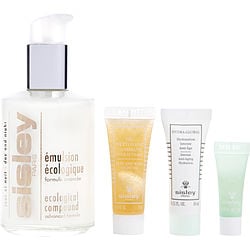 Emulsion Ecologique Set: Ecological Compound 125ml + Facial Gel 10ml + Anti-Aging Hydration 10ml + Eye Contour Mask 2ml --4pcs
