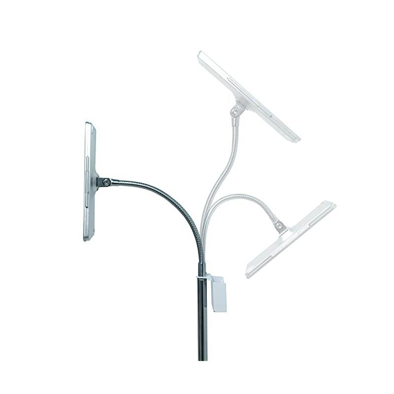 PADHSFK9 HeavyDuty Security Floor Stand with Locking Wheels for iPad Gen 56 iPad Pro 97 and iPad Air