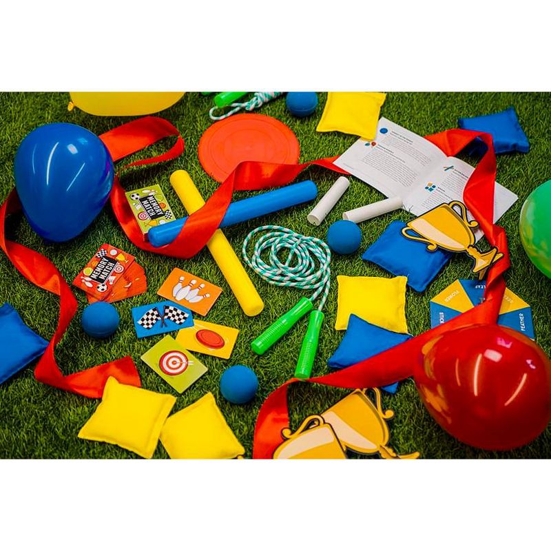 Professor Puzzle Outdoor Boredom Busting Box - 45 Fun Games for Outdoor Picnic Party Activities