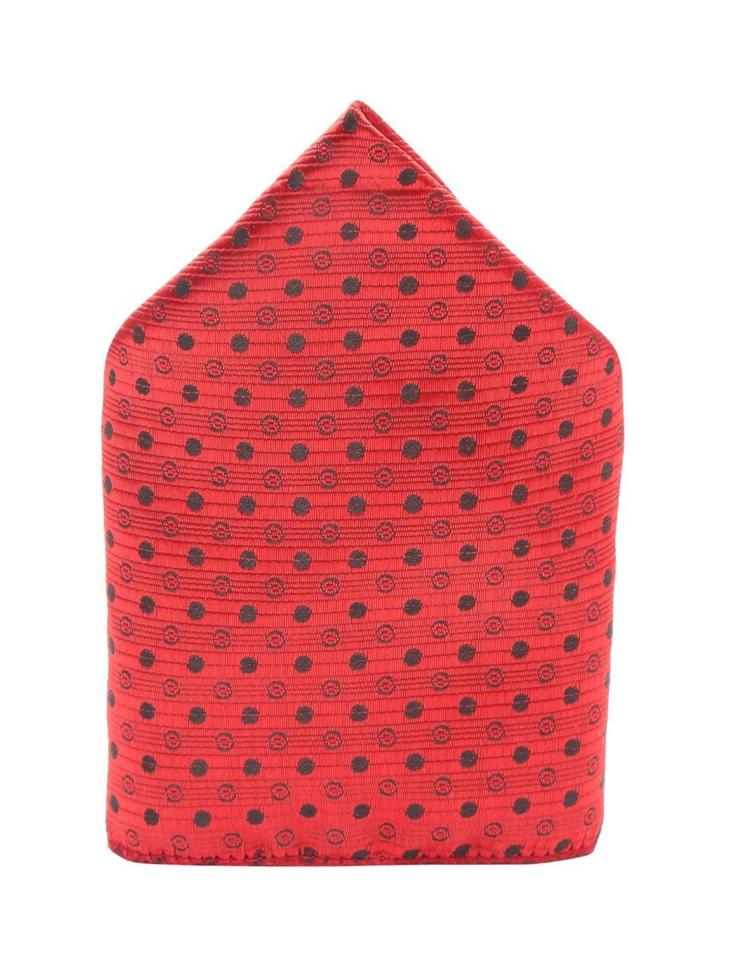 Louis Stitch Red Embroidered Necktie Gift Set - Set of 5
