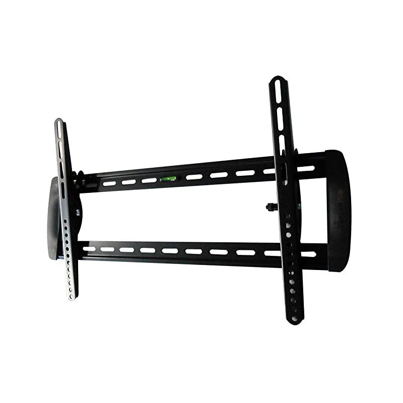 TV Wall Mount Bracket LowProfile Fixed Tilting 10&deg; for Flat Screen 32quot 55quot Inch LCD LED 4K Plasma Flat Screen TVs Load Capacity 99 lbs Black 41014