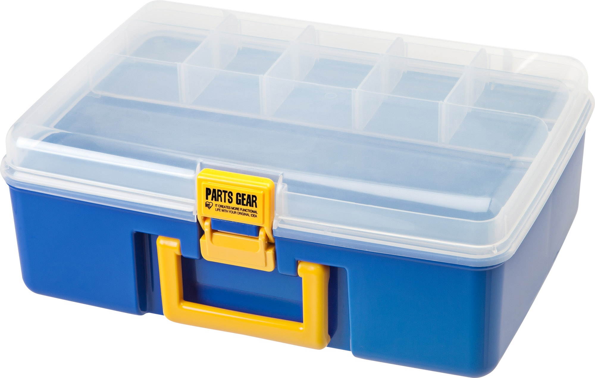 IRIS Large Portable Storage Case, 1 Pack, Blue