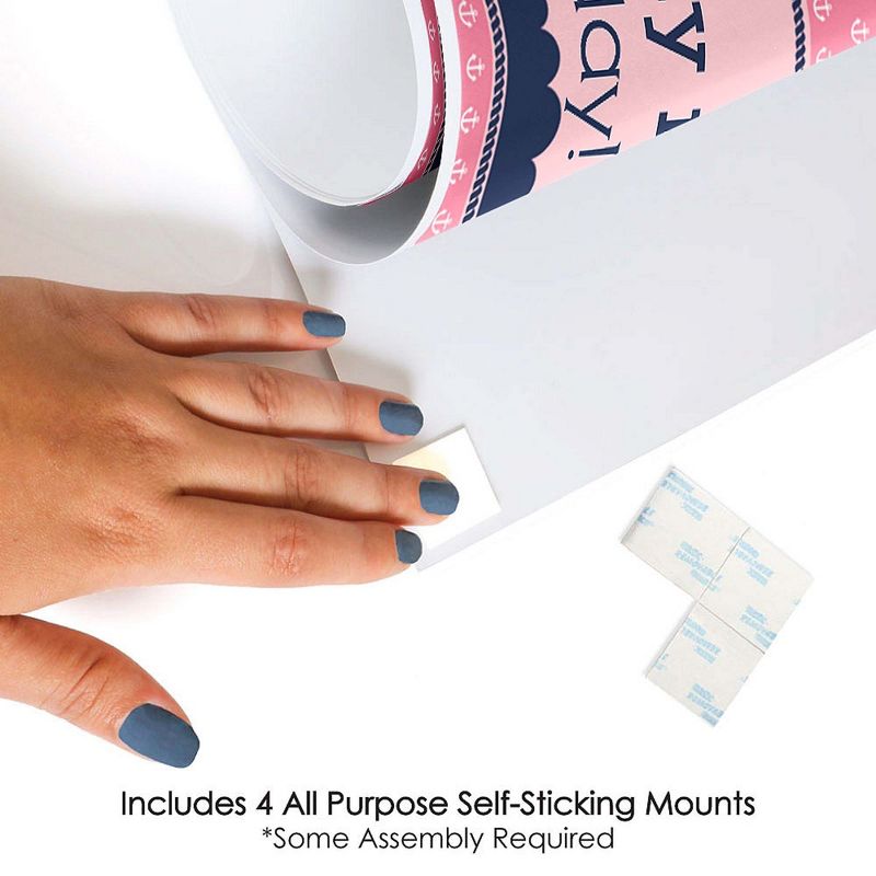 Big Dot of Happiness Two Much Fun - Boy - 2nd Happy Birthday Decorations Party Banner