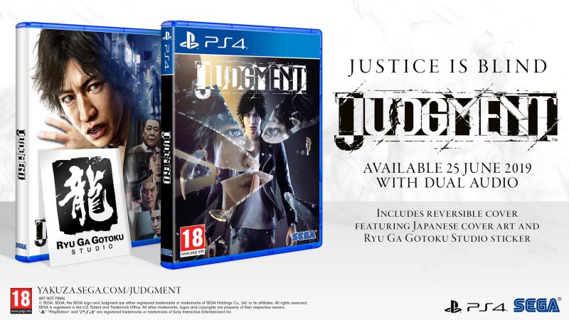 Judgment PS4 Game
